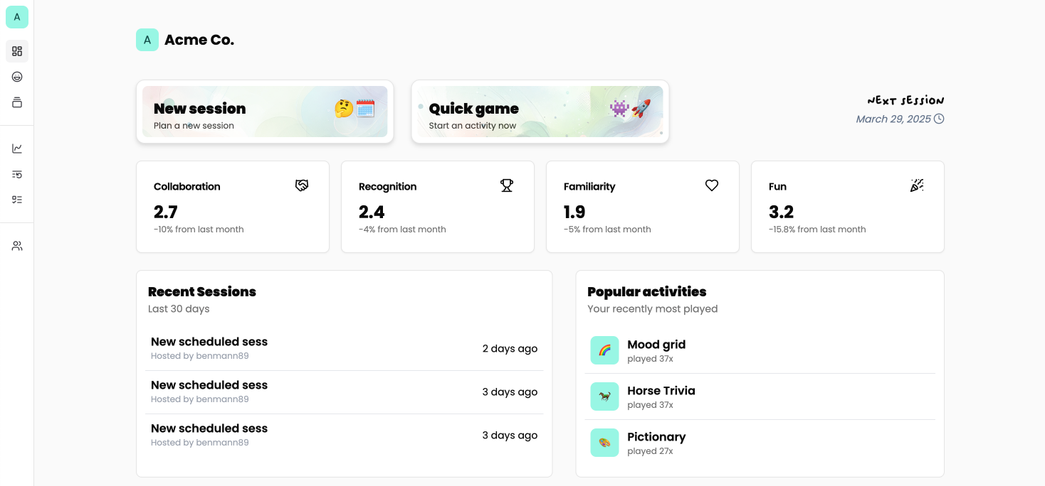 Joyshift app screenshot